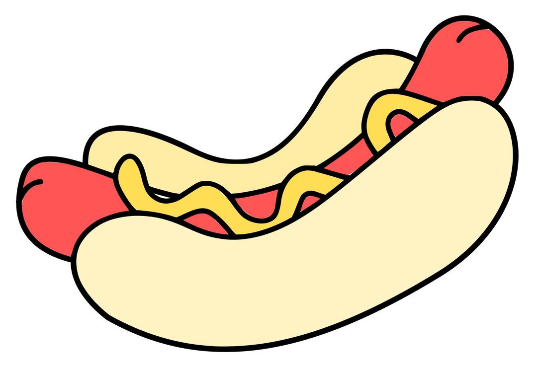 hotdog - colour png transparent