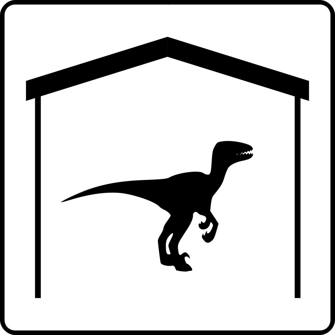 Hotel Icon Has Dinosaur In Room png transparent