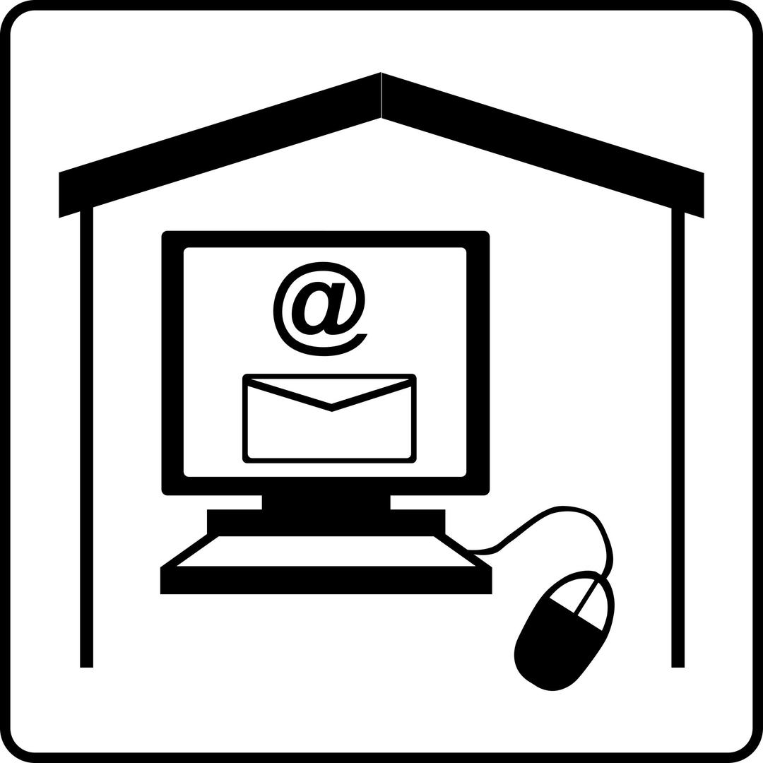 Hotel Icon Has Email In Room png transparent