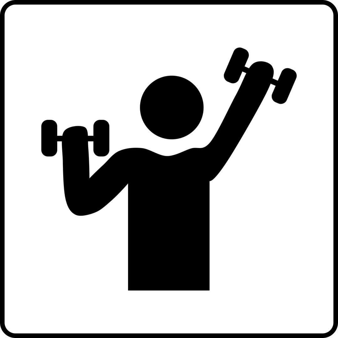 Hotel Icon Has Gym png transparent