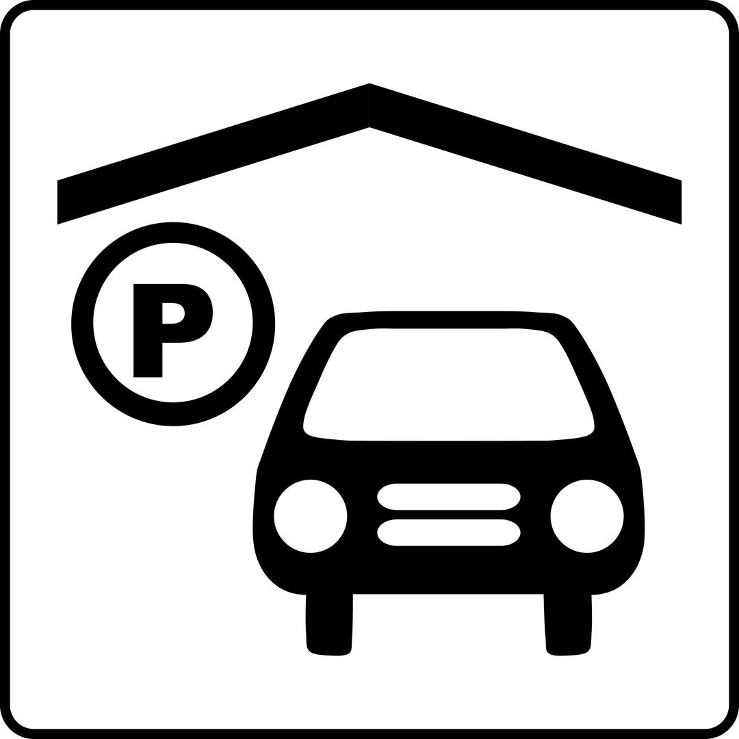 Hotel Icon Has Indoor Parking png transparent