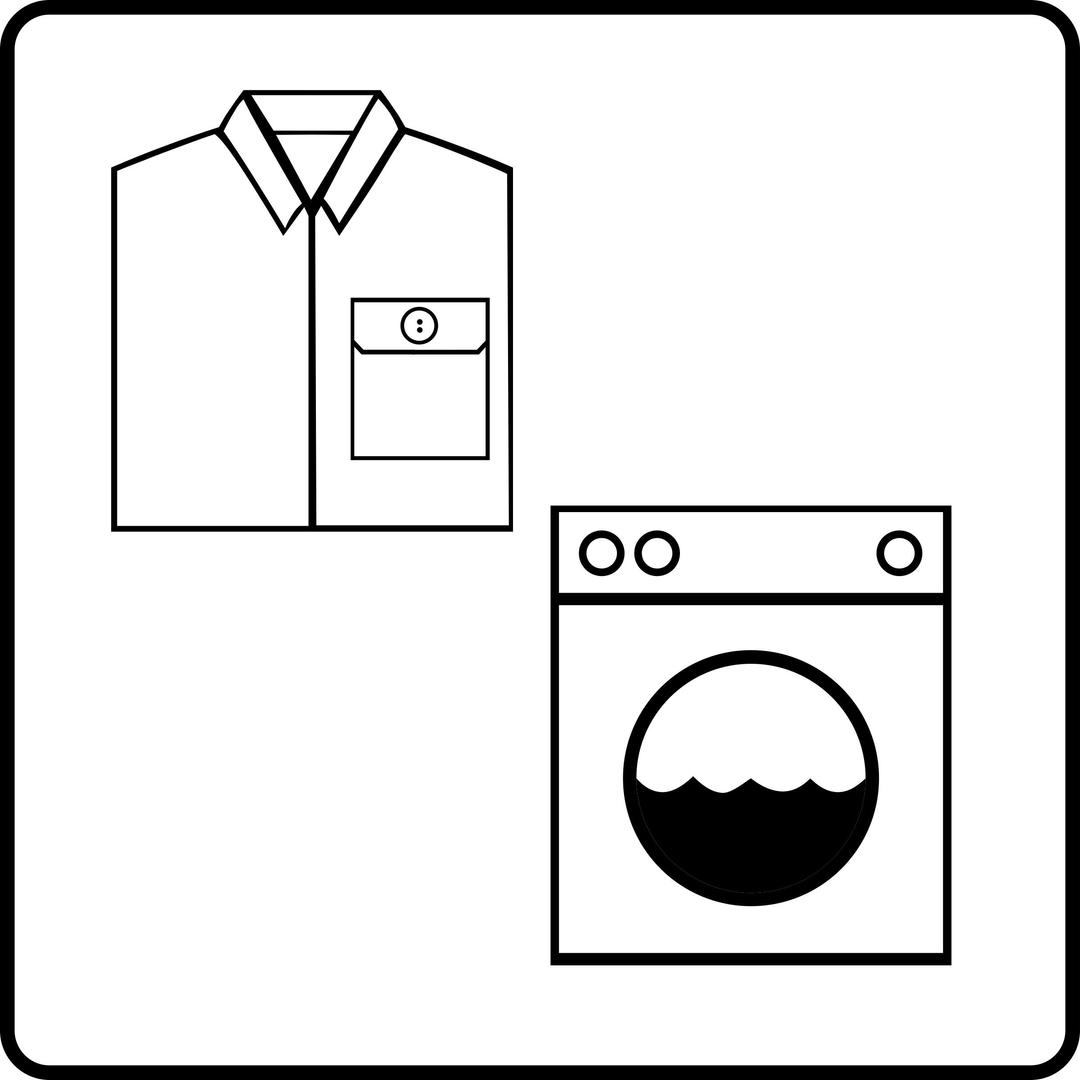 Hotel Icon Has Laundry Service png transparent
