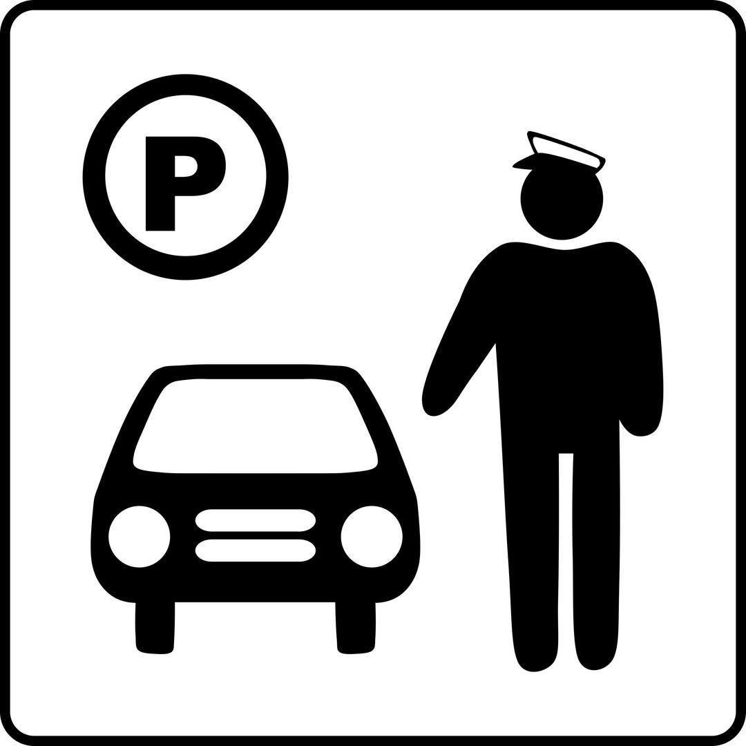 Hotel Icon Has Parking Attendant png transparent