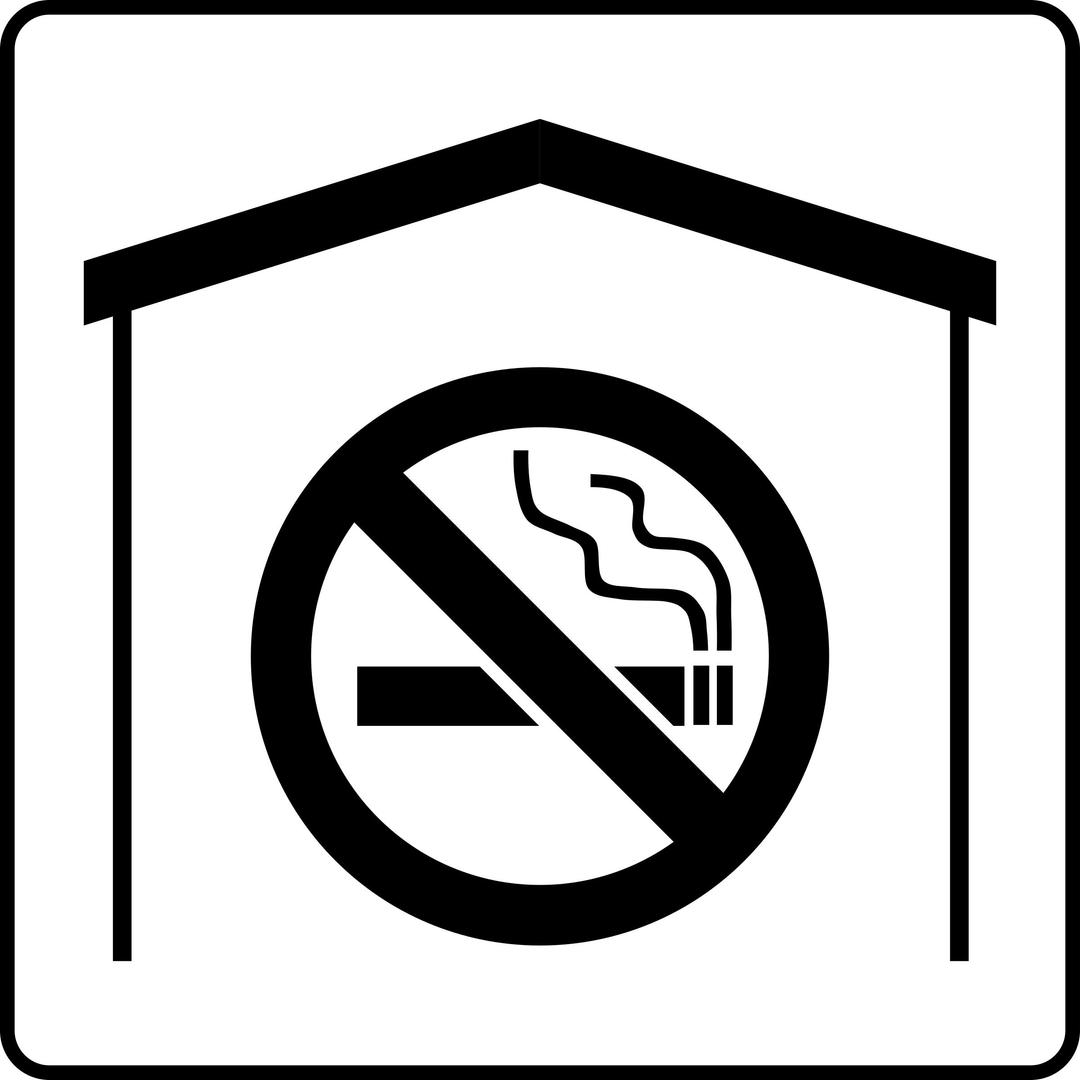 Hotel Icon No Smoking In Room png transparent