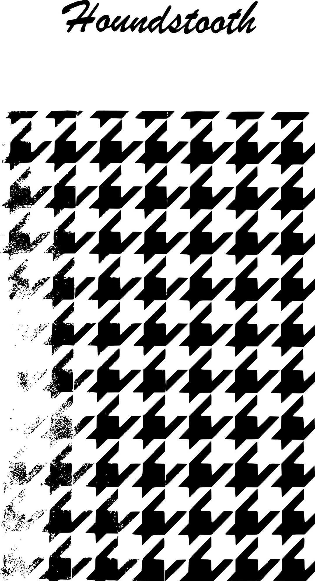 Houndstooth pattern request png transparent