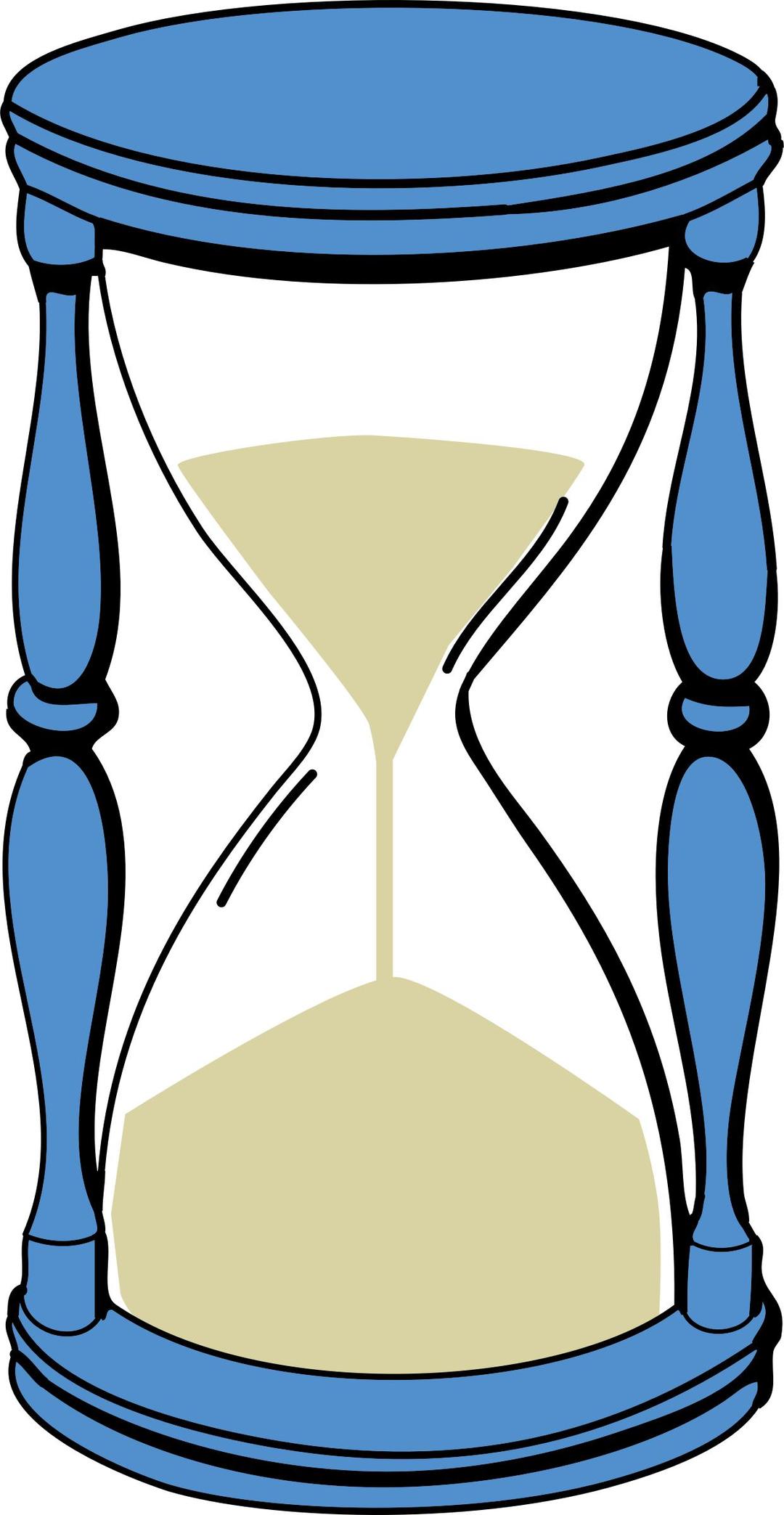 hourglass with sand png transparent