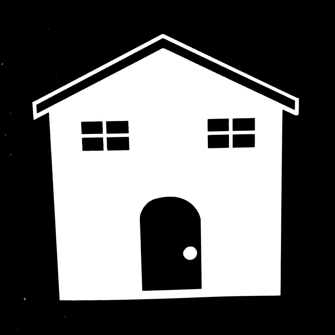 House icon solid png transparent