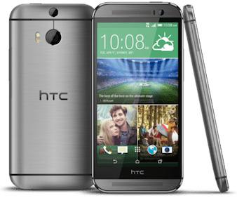HTC One M8 png transparent