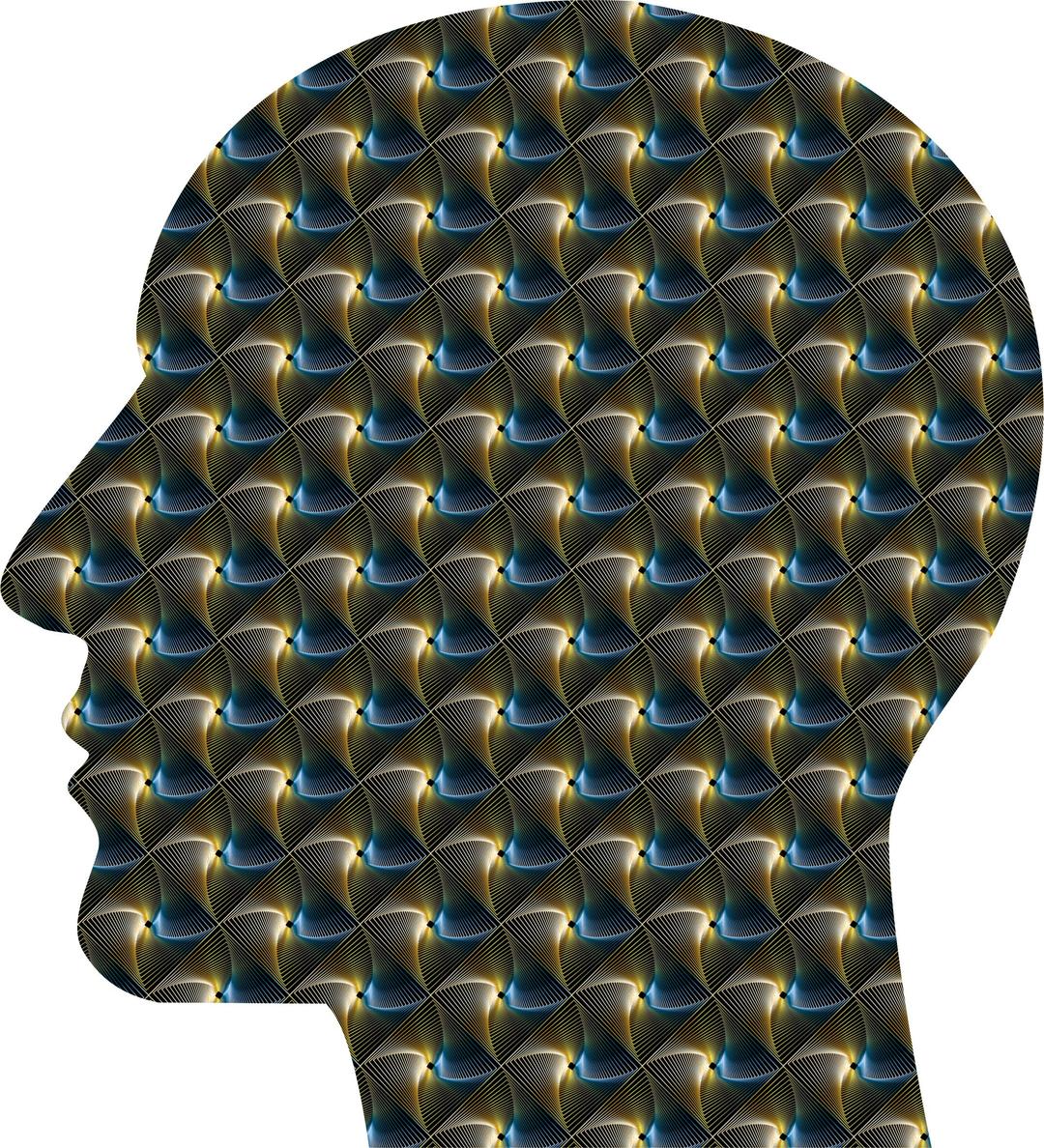 Human Head Filled With Emptiness png transparent