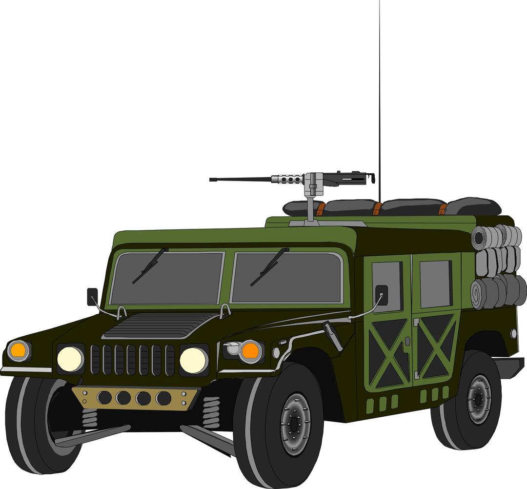 Humvee, Improvised png transparent