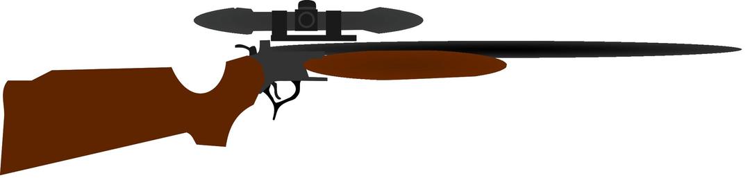 Hunting Rifle w Scope png transparent