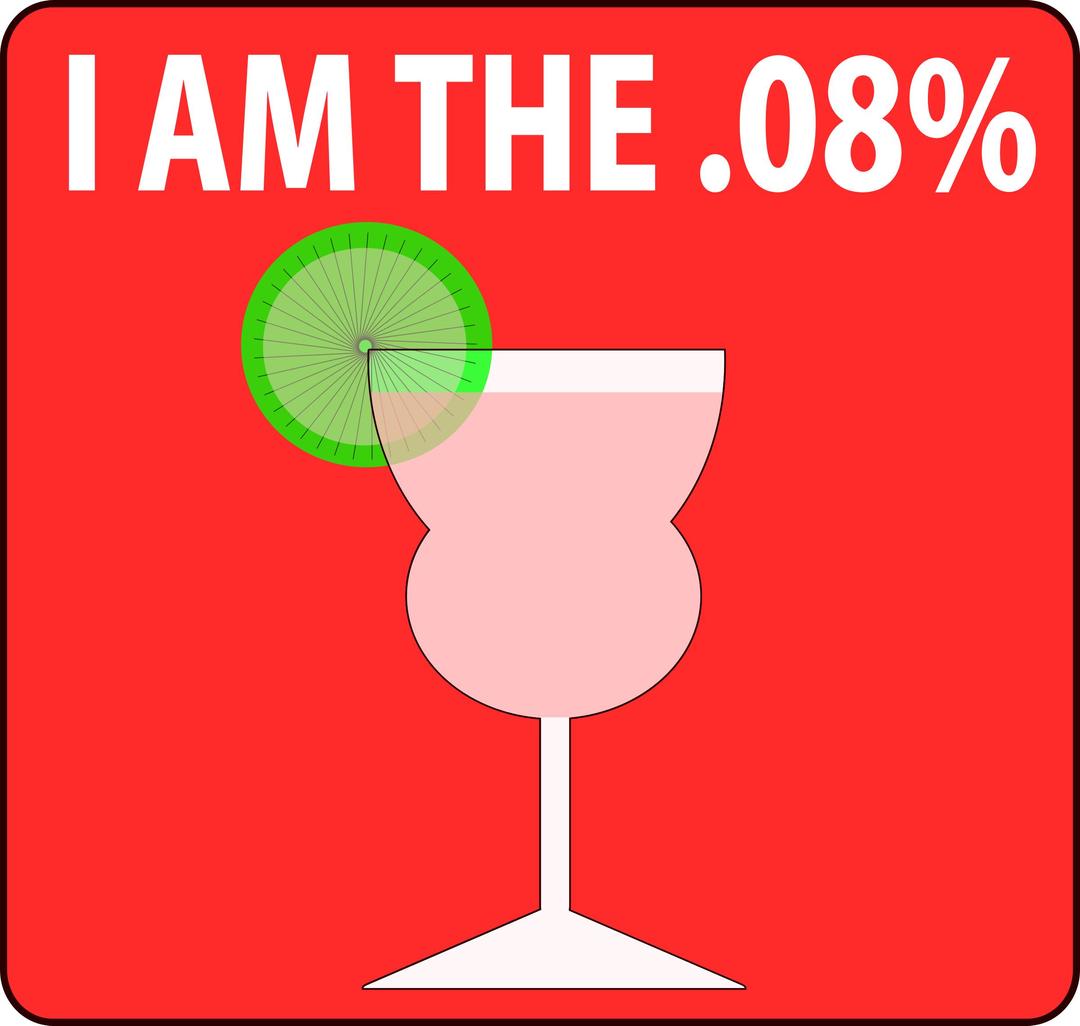 I Am The .08% - Feminine png transparent