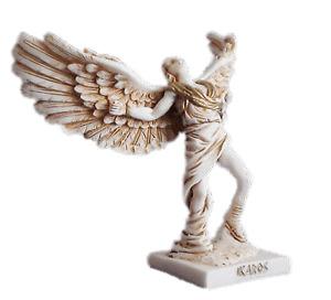 Icarus Figurine With Open Wings png transparent