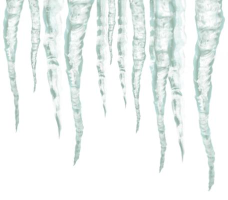 Icicles Water png transparent