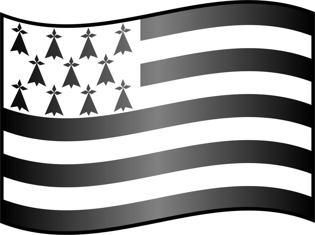 Icon Flag of Brittany png transparent