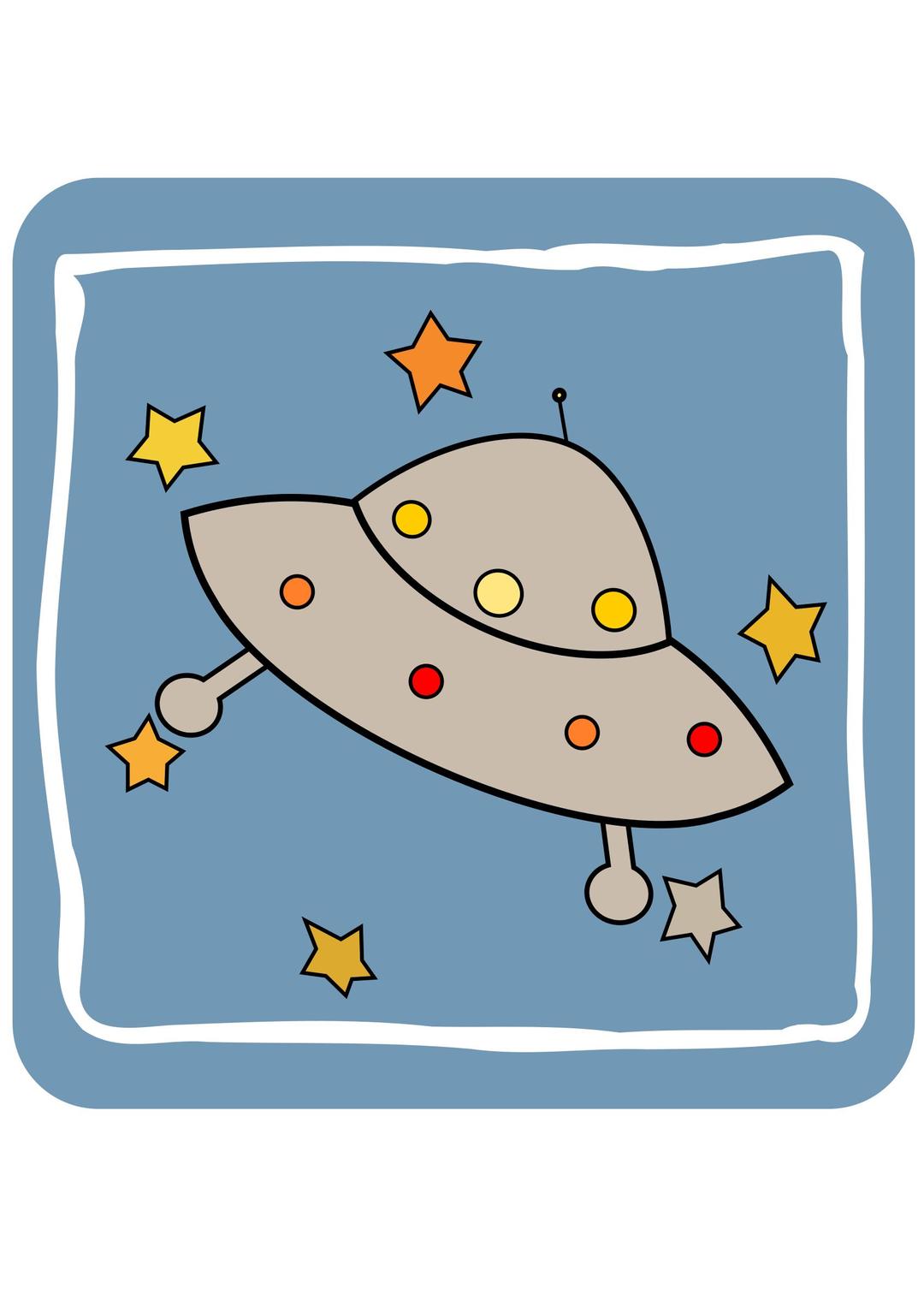 Icon Space Flying Saucer png transparent