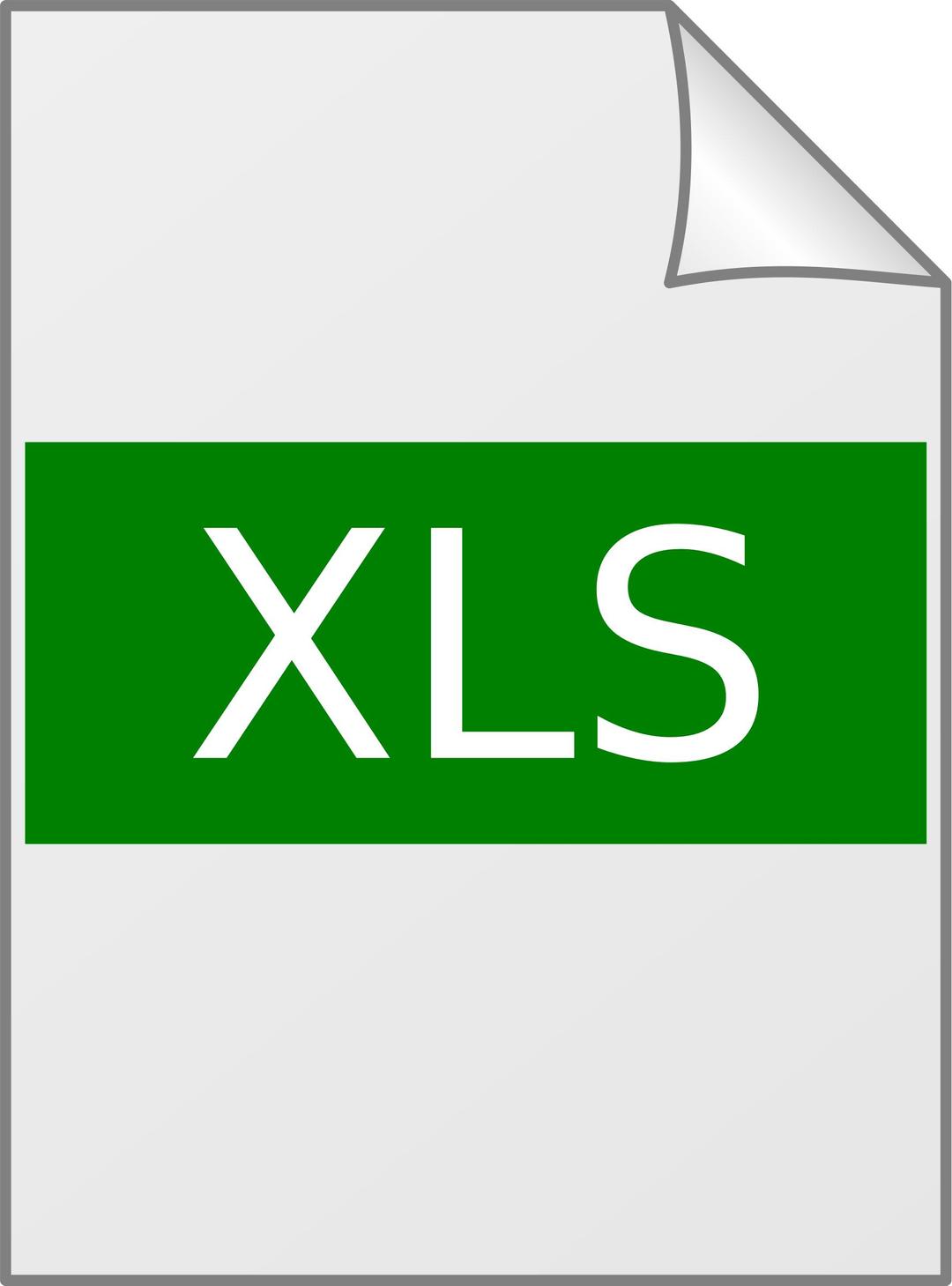 Icon XLS - Ícone png transparent