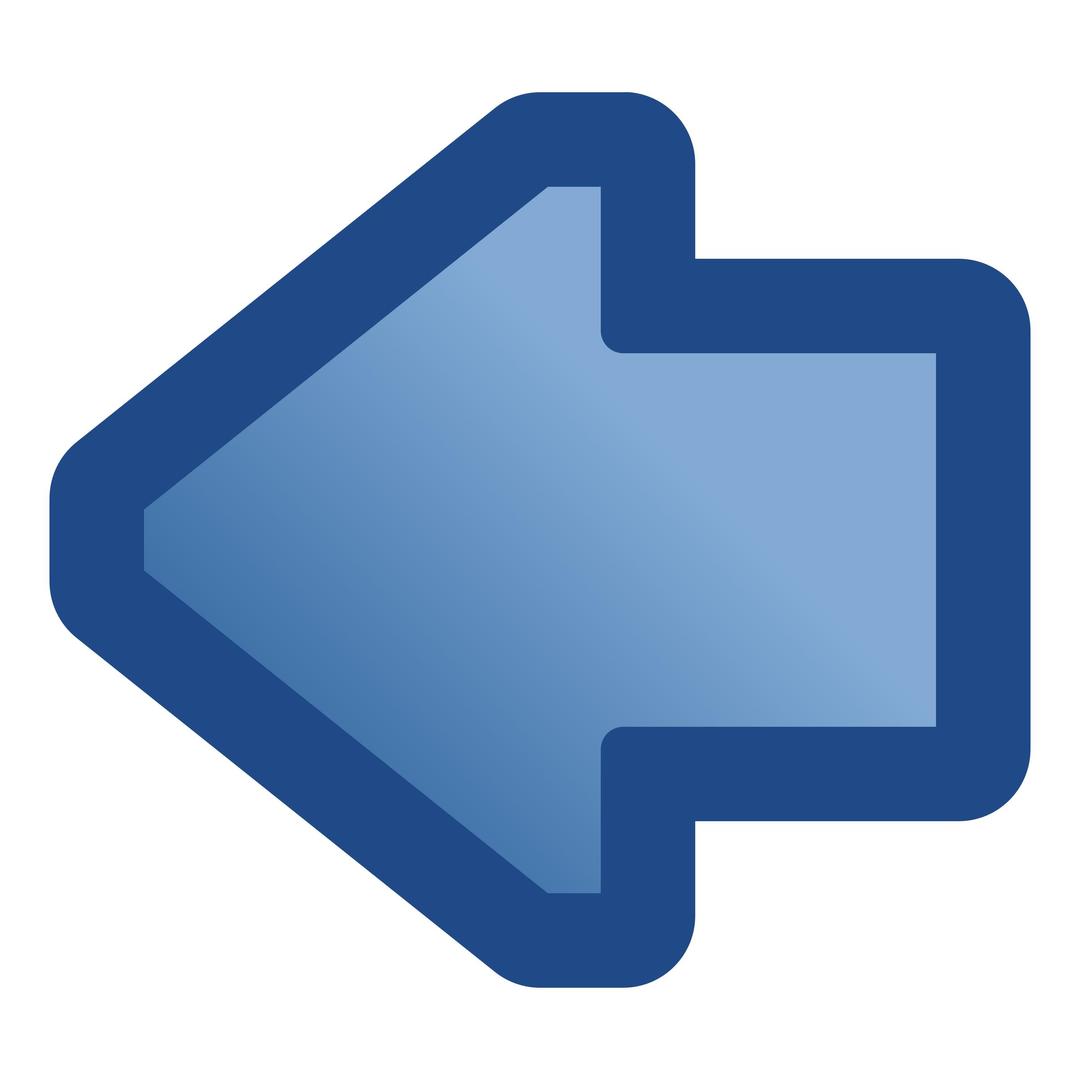 icon-arrow-left-blue png transparent