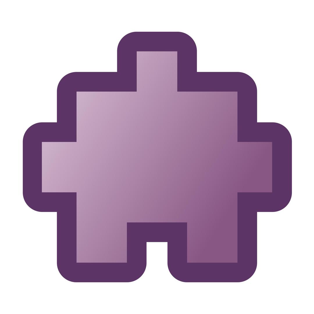 Puzzle purple png transparent
