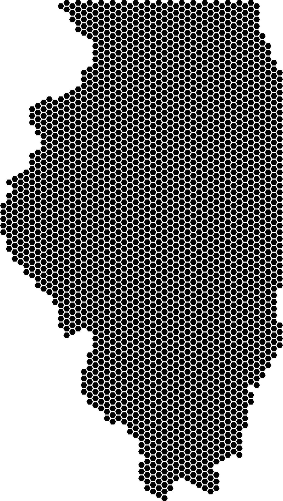 Illinois Hexagonal Mosaic png transparent