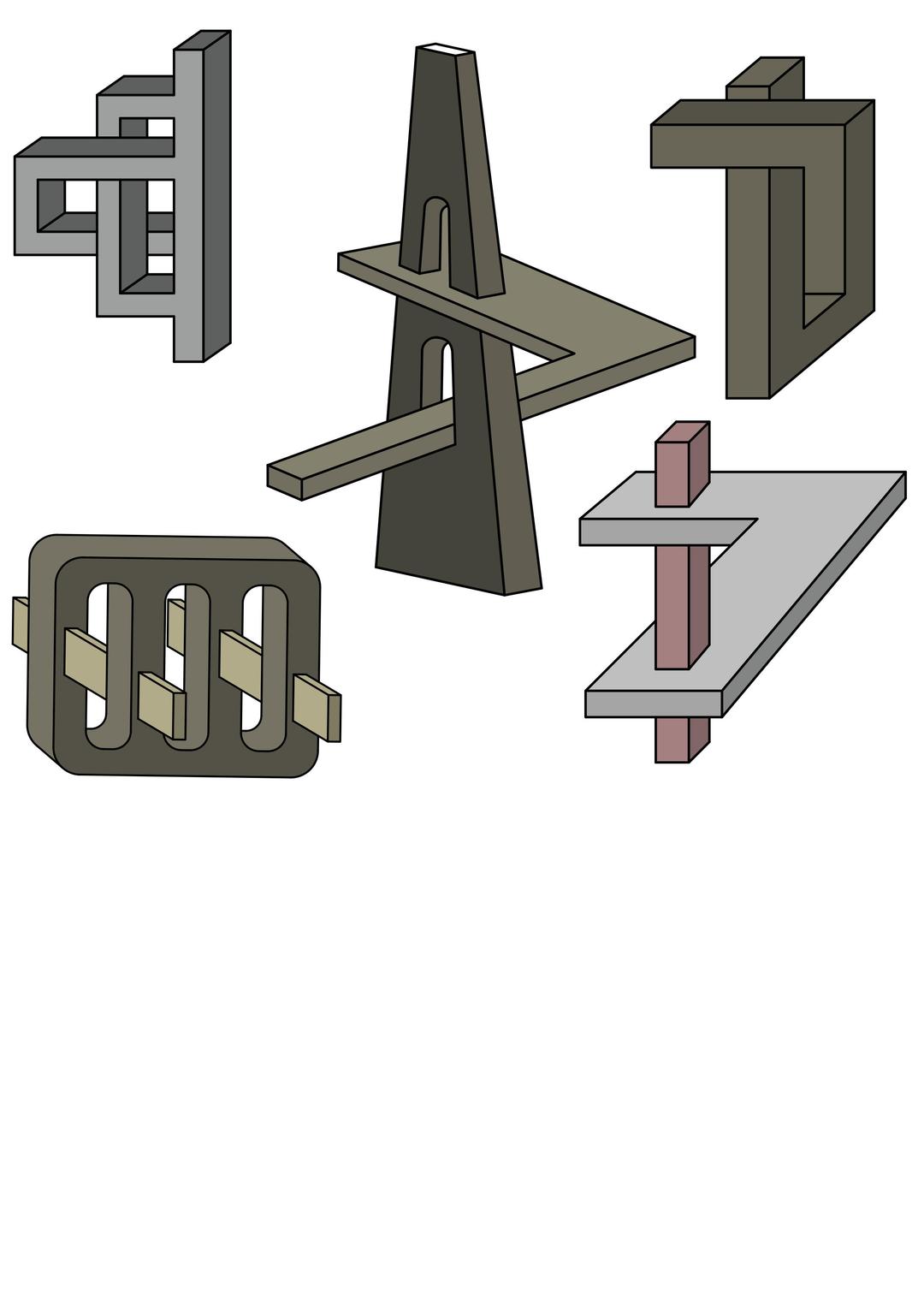 Impossible objects png transparent