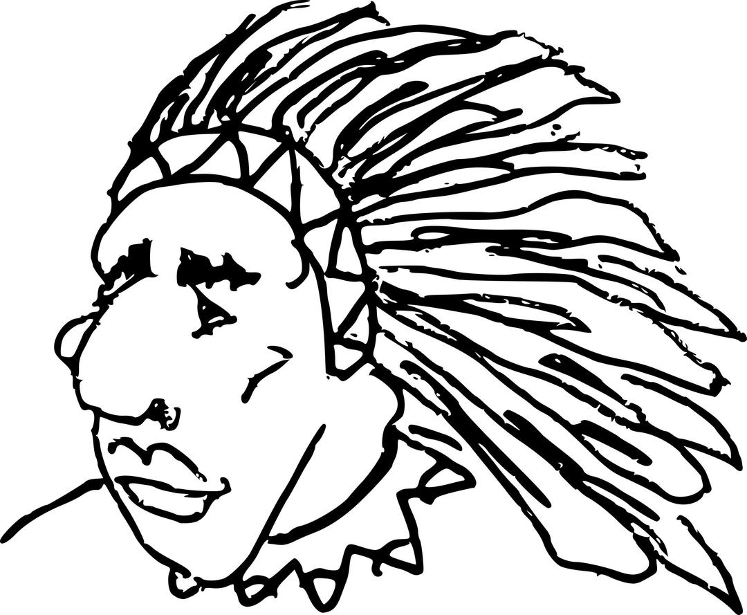 Indian Chief png transparent