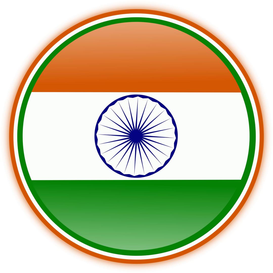 Indian Flag #2 png transparent