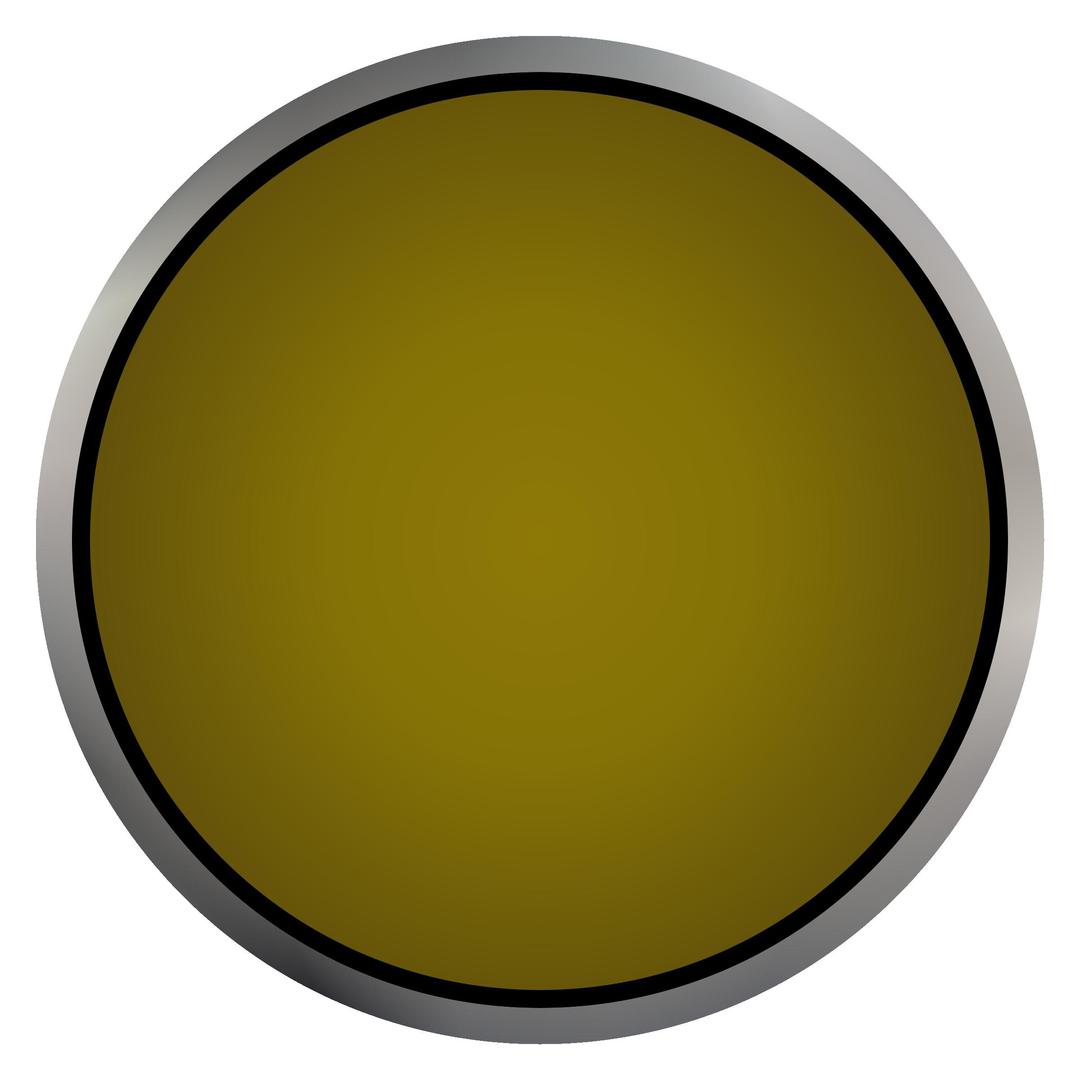 Indistrial Push Button Yellow png transparent
