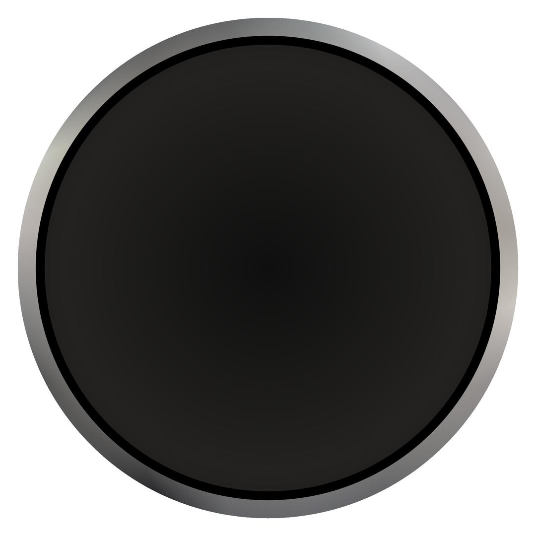 Industrial Push Button Black png transparent