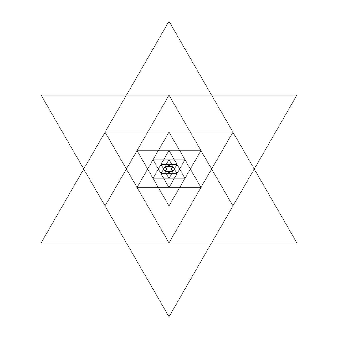 infinite hexagram png transparent