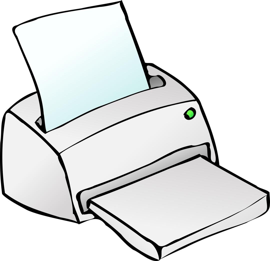 Inkjet Printer png transparent