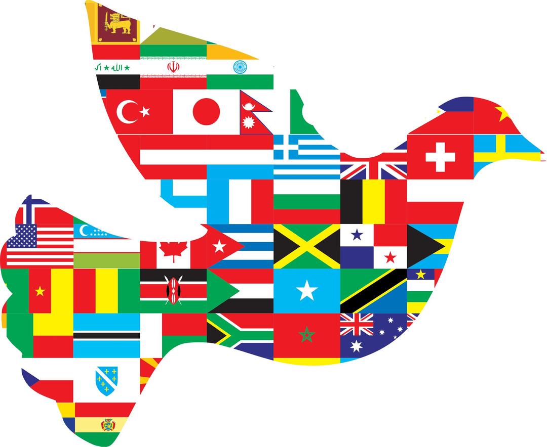 International Peace Dove png transparent