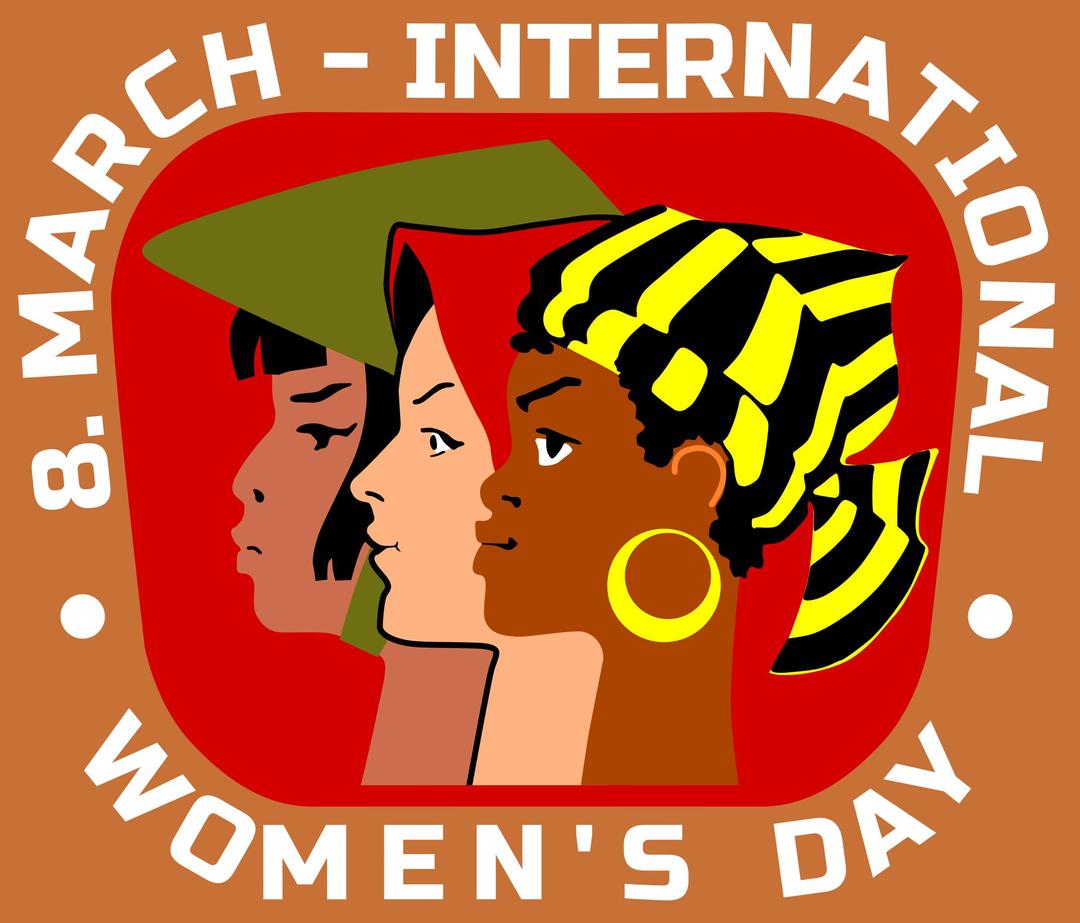 International Working Women's Day png transparent