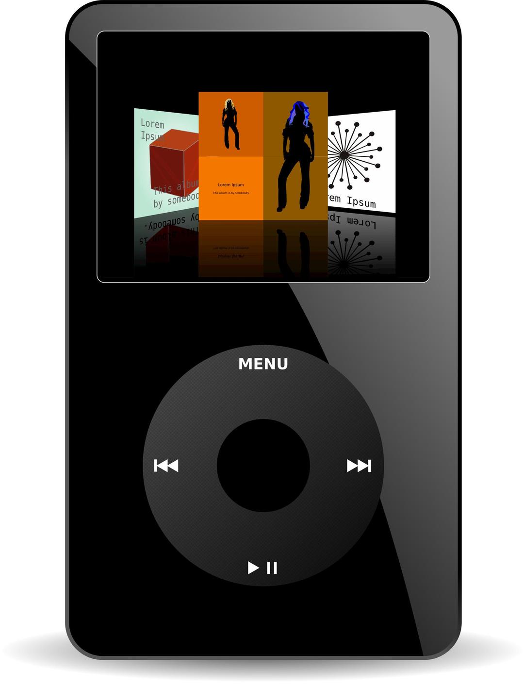 iPod MediaPlayer png transparent