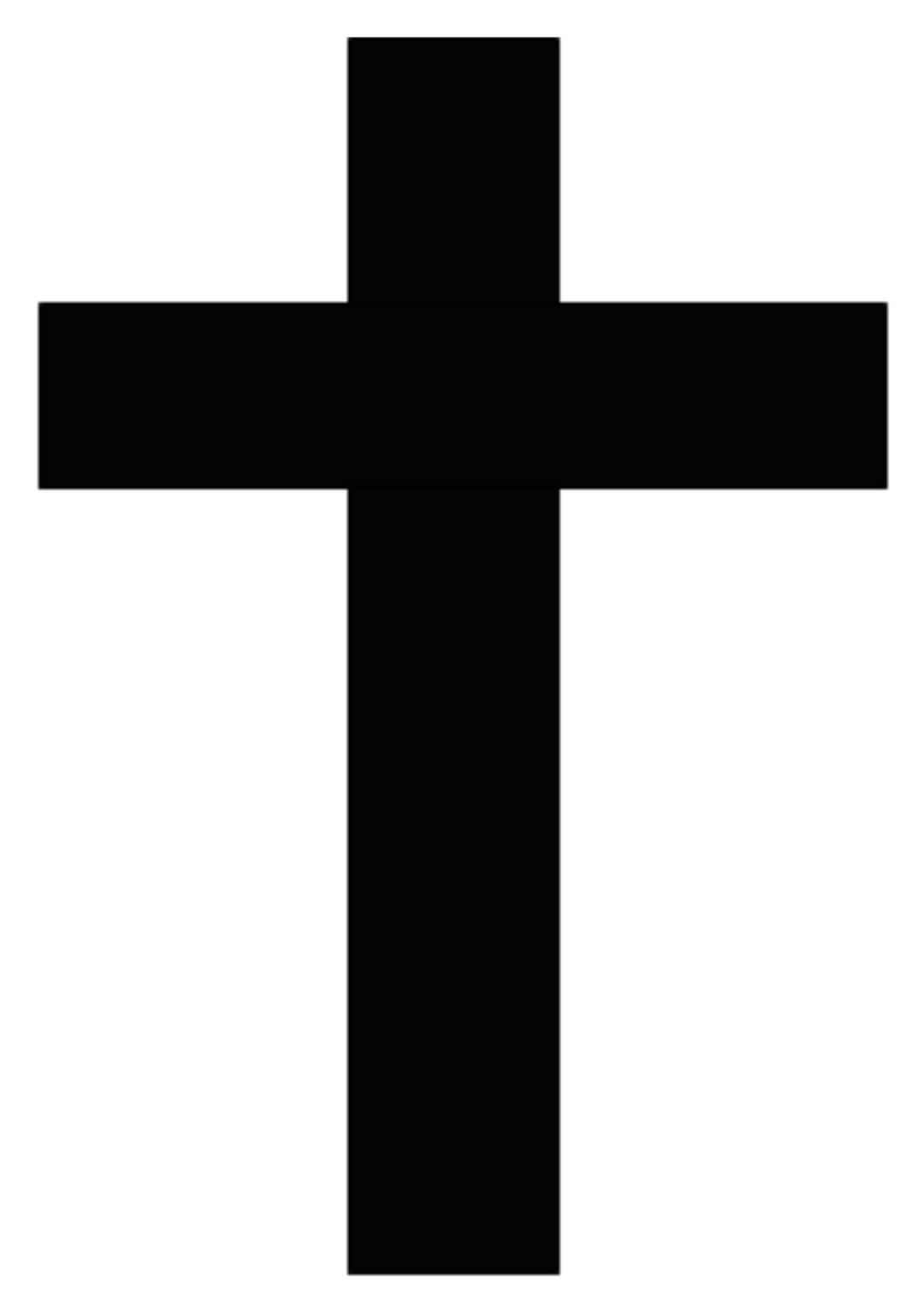 Ireland Cross silhouette png transparent