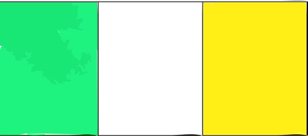 Ireland Flag sample 2 png transparent
