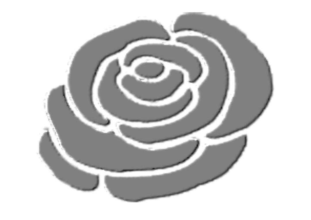 Ireland Rose silhouette 4 png transparent