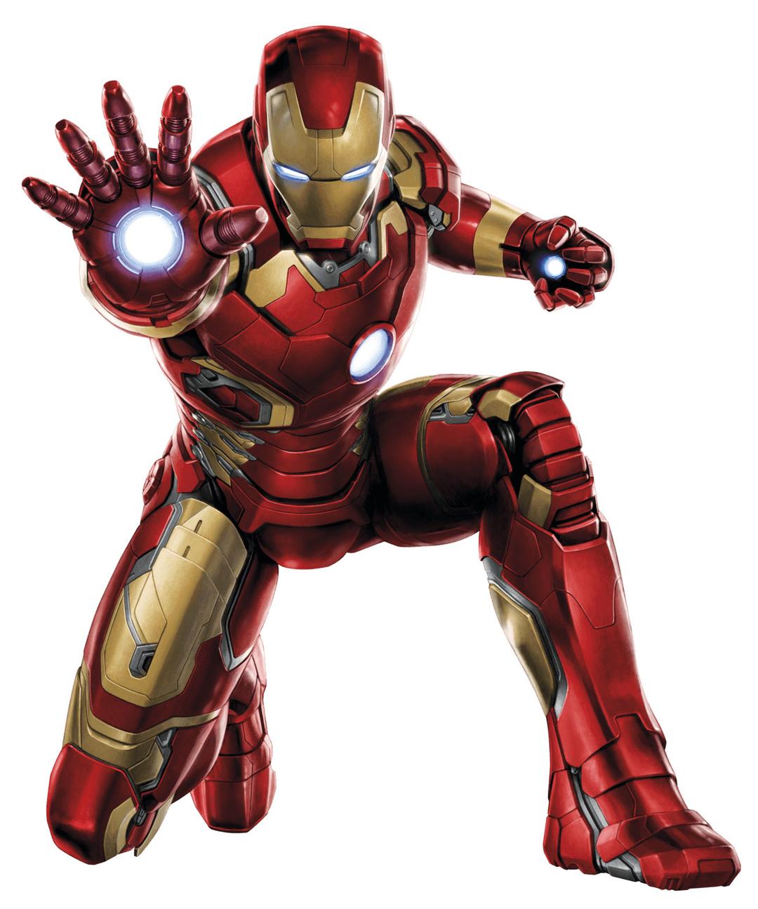 Iron Man Front png transparent