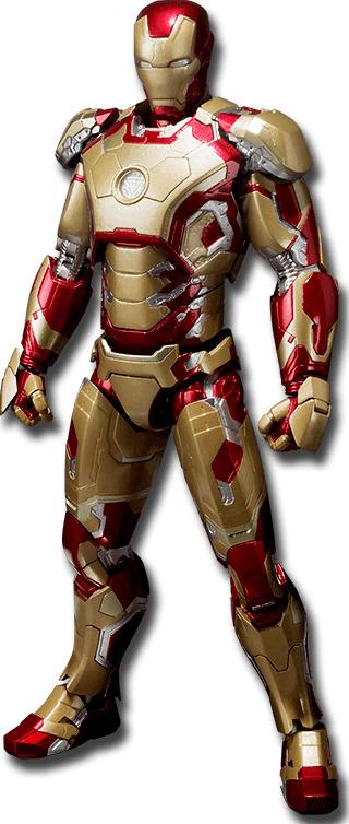 Iron Man MKXLII Figure png transparent