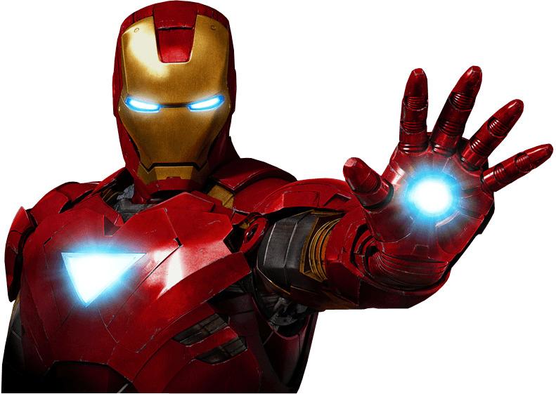 Iron Man Right png transparent