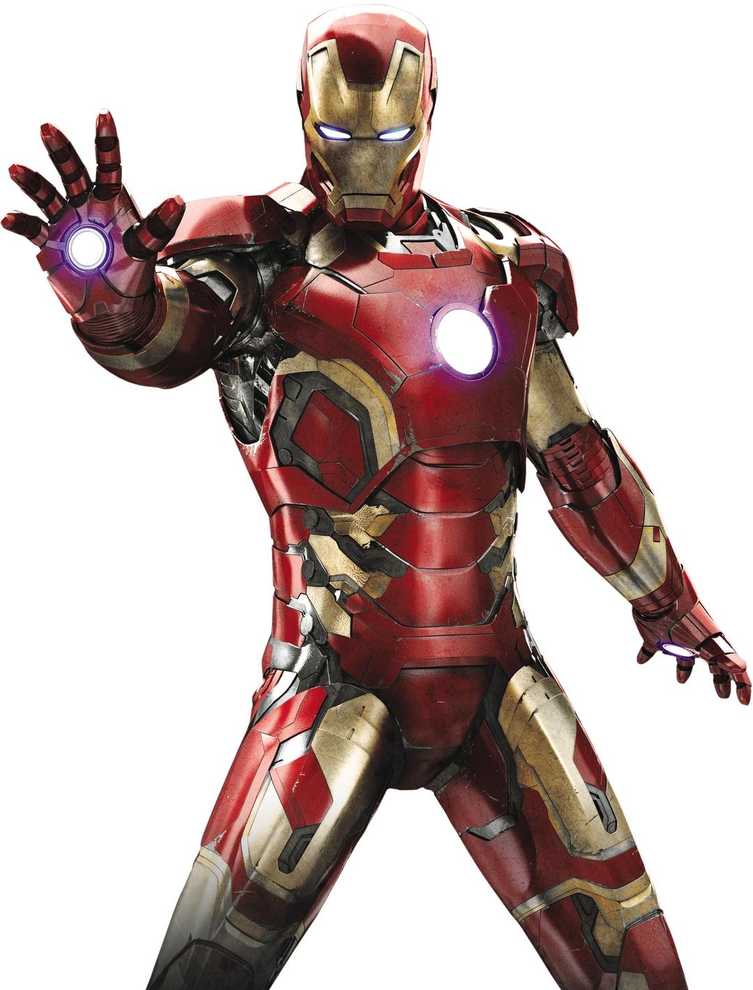 Iron Man Standing png transparent