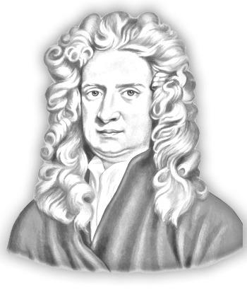 Isaac Newton Face png transparent