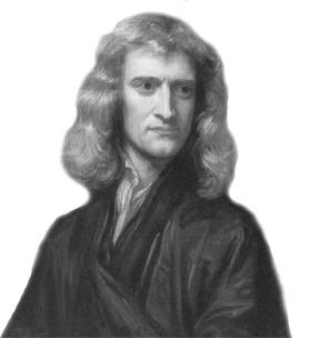 Isaac Newton Looking Right png transparent