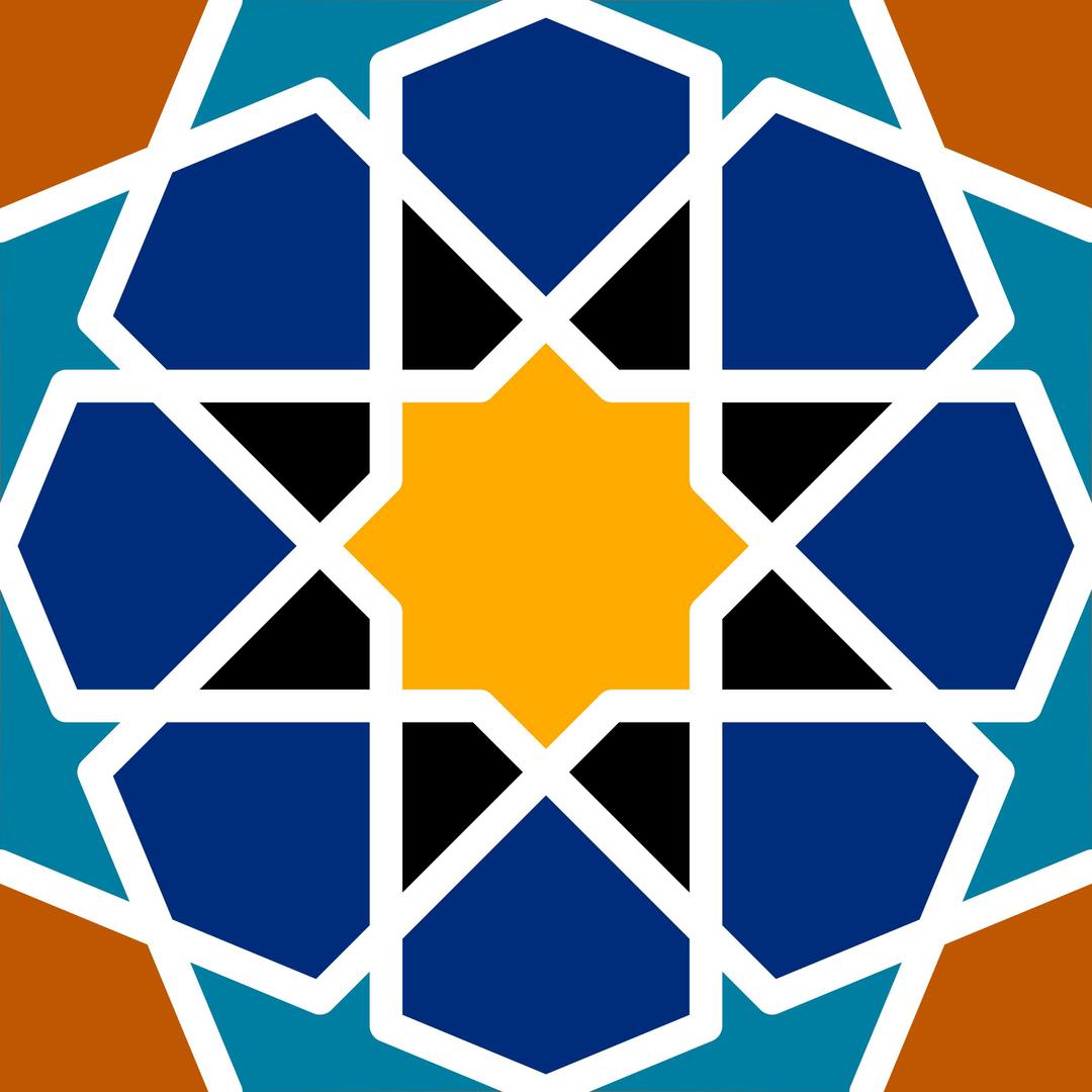 Islamic pattern png transparent