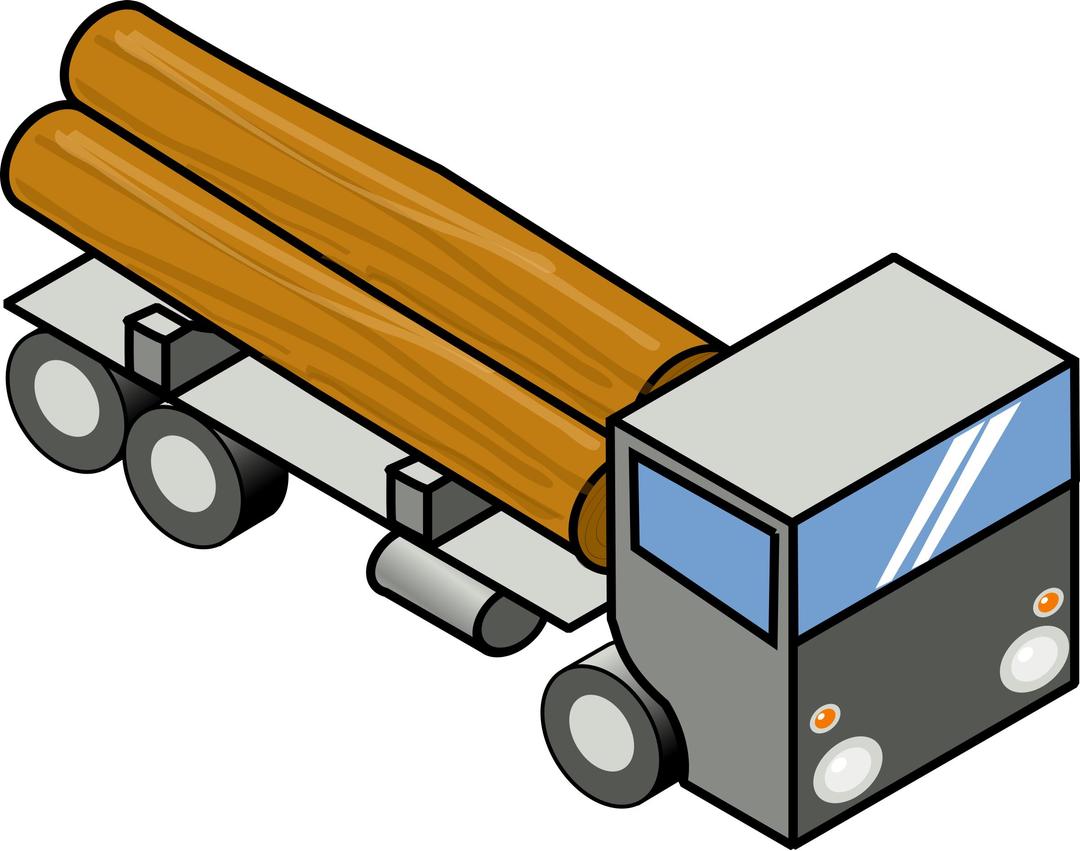 Iso Truck 1 png transparent