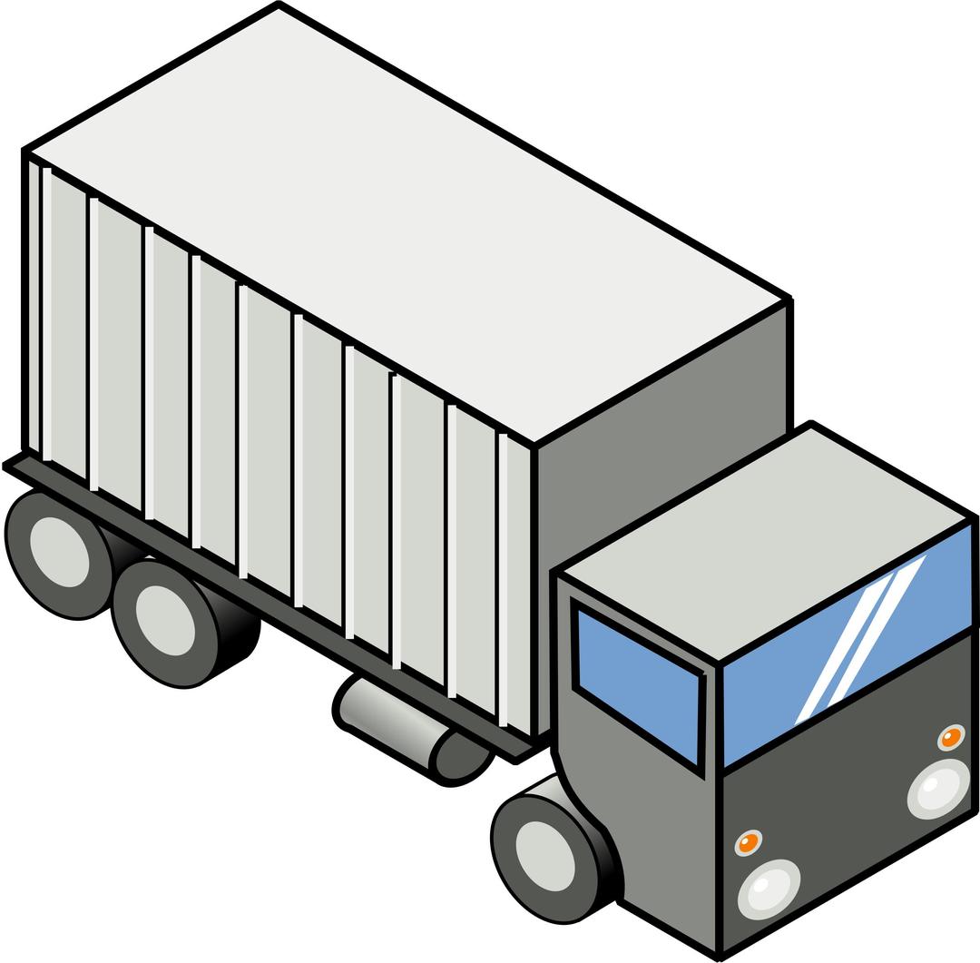 Iso Truck 3 png transparent