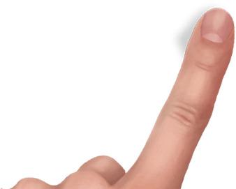 Isolated Pointing Finger png transparent