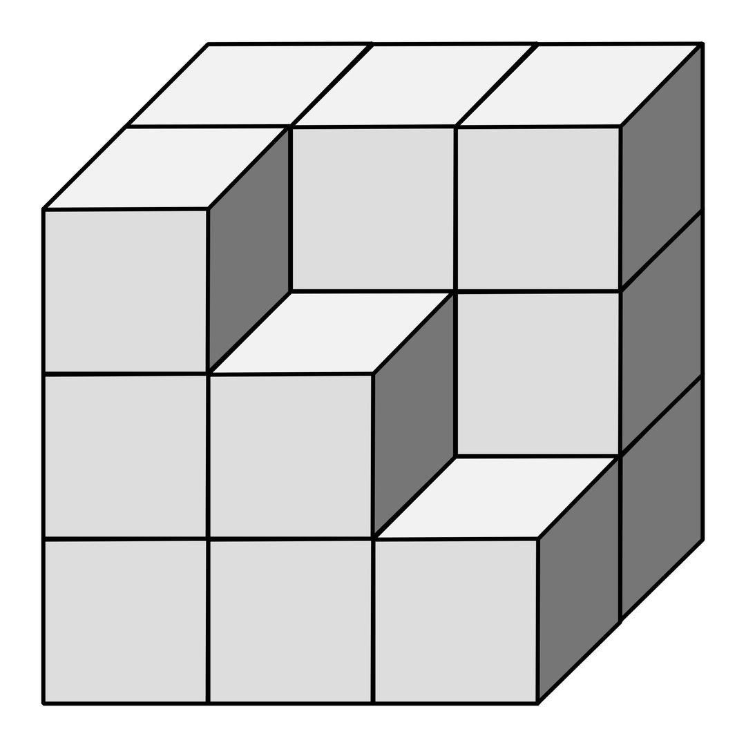 isometric dice building 04 png transparent