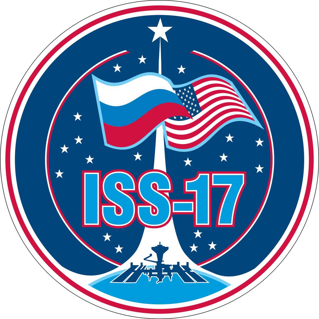 ISS Expedition 17 Patch png transparent