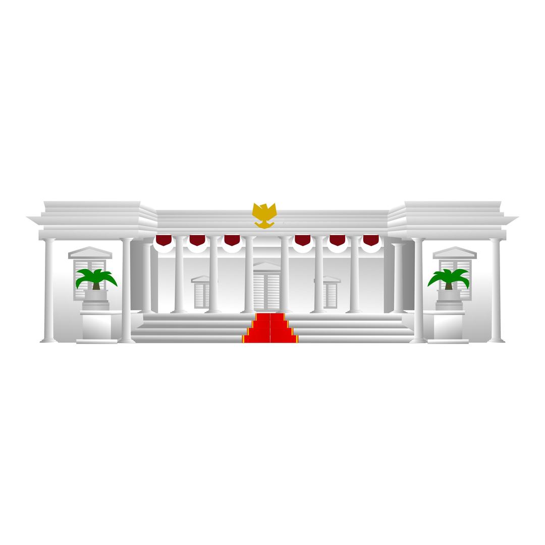 Indonesian Presidential Palace png transparent